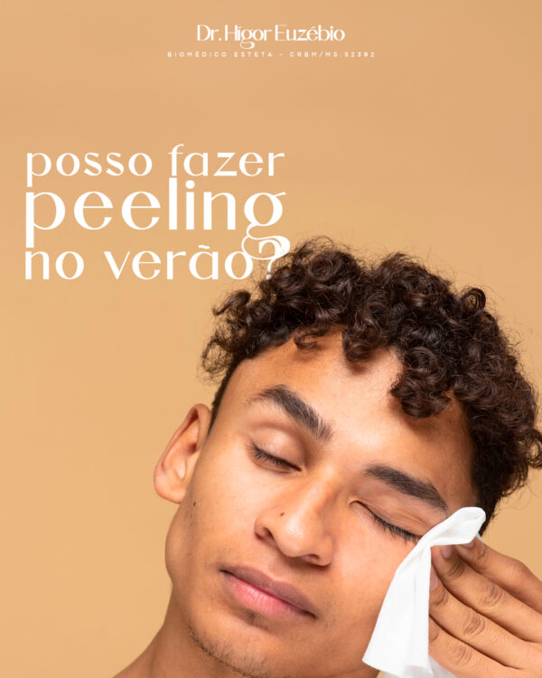 Peeling no Verão - Social Media